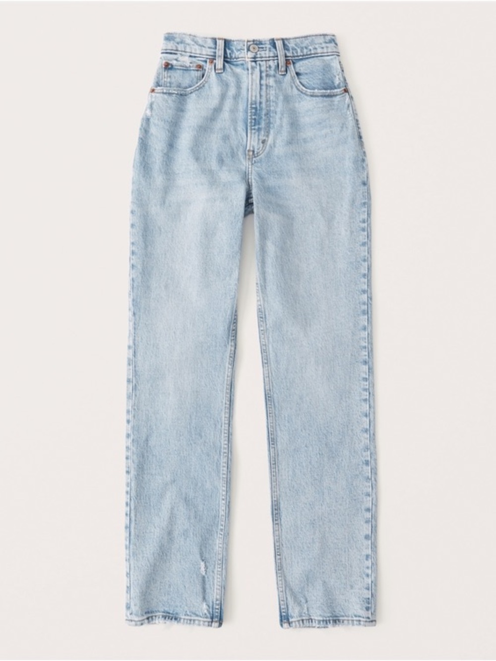 A&F Curve Love Ultra High Rise 90s Straight Jean